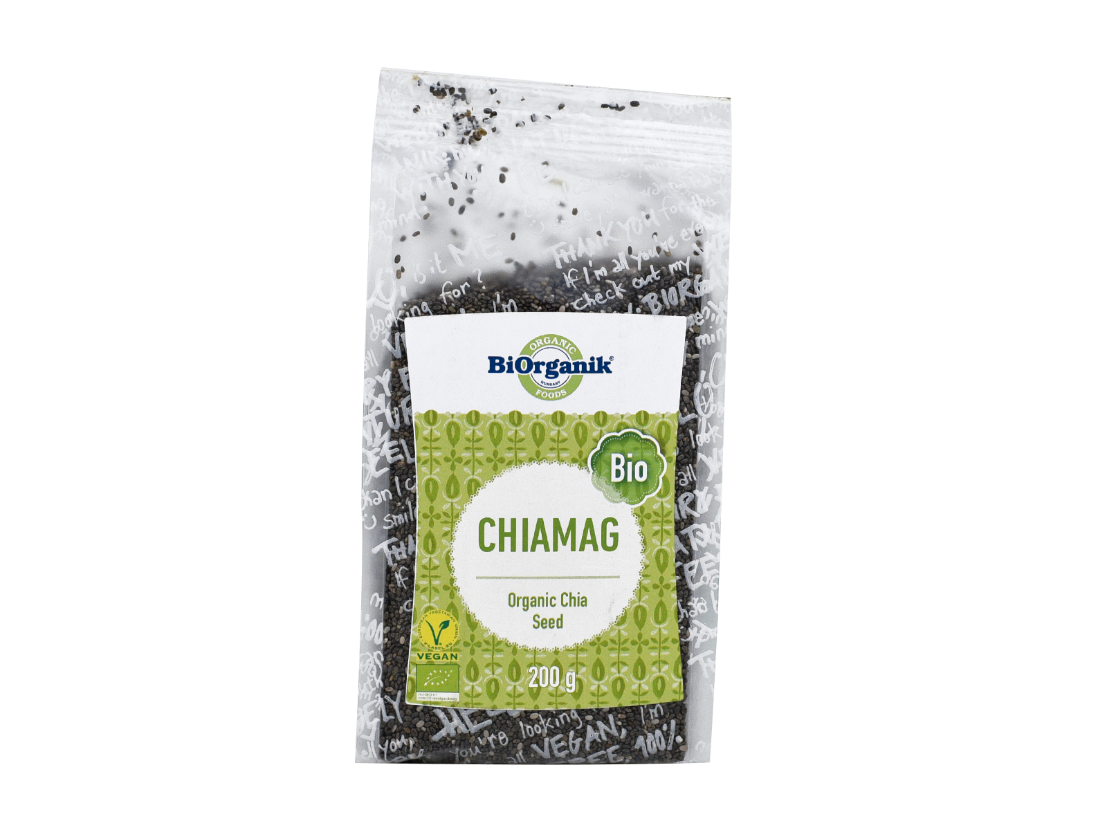 BIO BIORGANIK CHIA MAG FEKETE 200G
