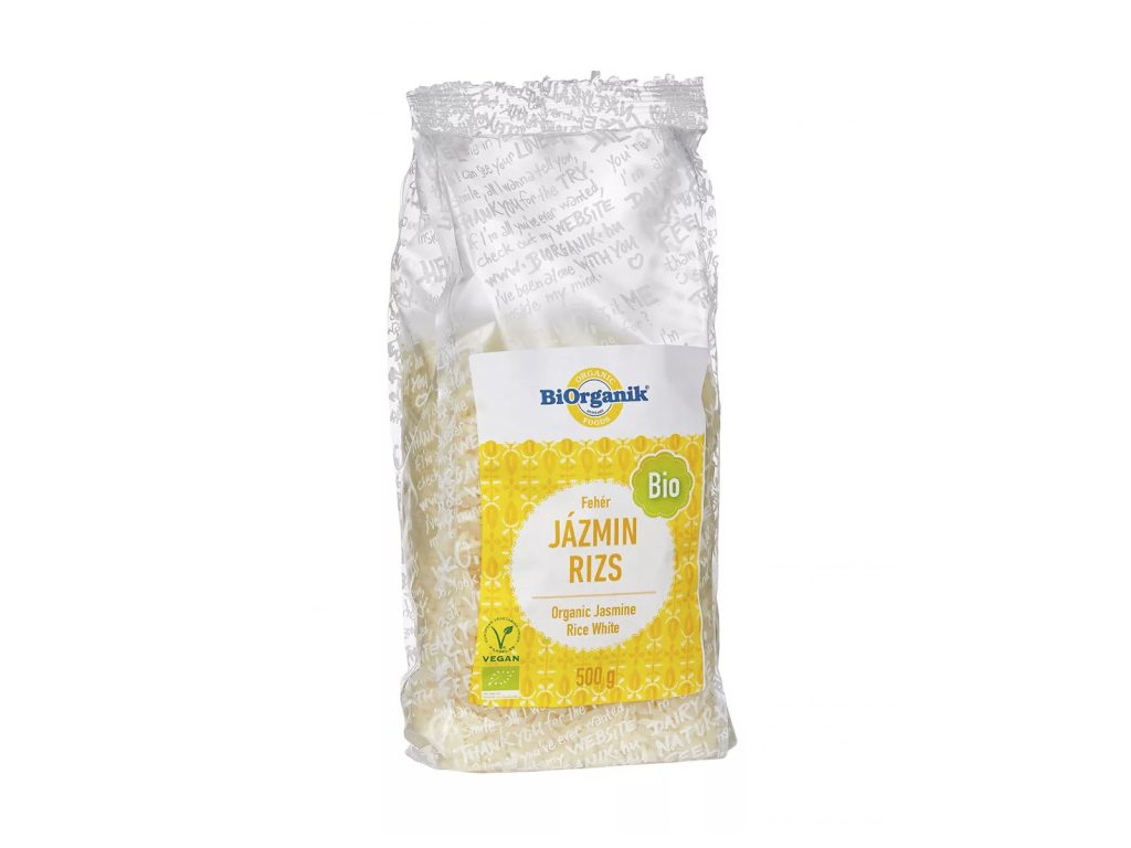 BIO BIORGANIK JÁZMINRIZS FEHÉR 500G