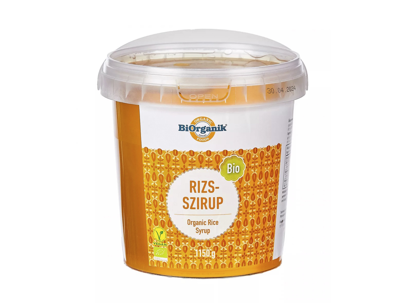 BIO BIORGANIK RIZSSZIRUP 1150G