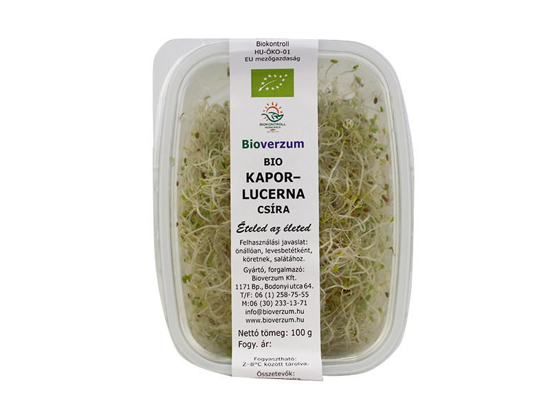 BIO BIOVERZUM CSÍRA KAPOR-LUCERNA 100G