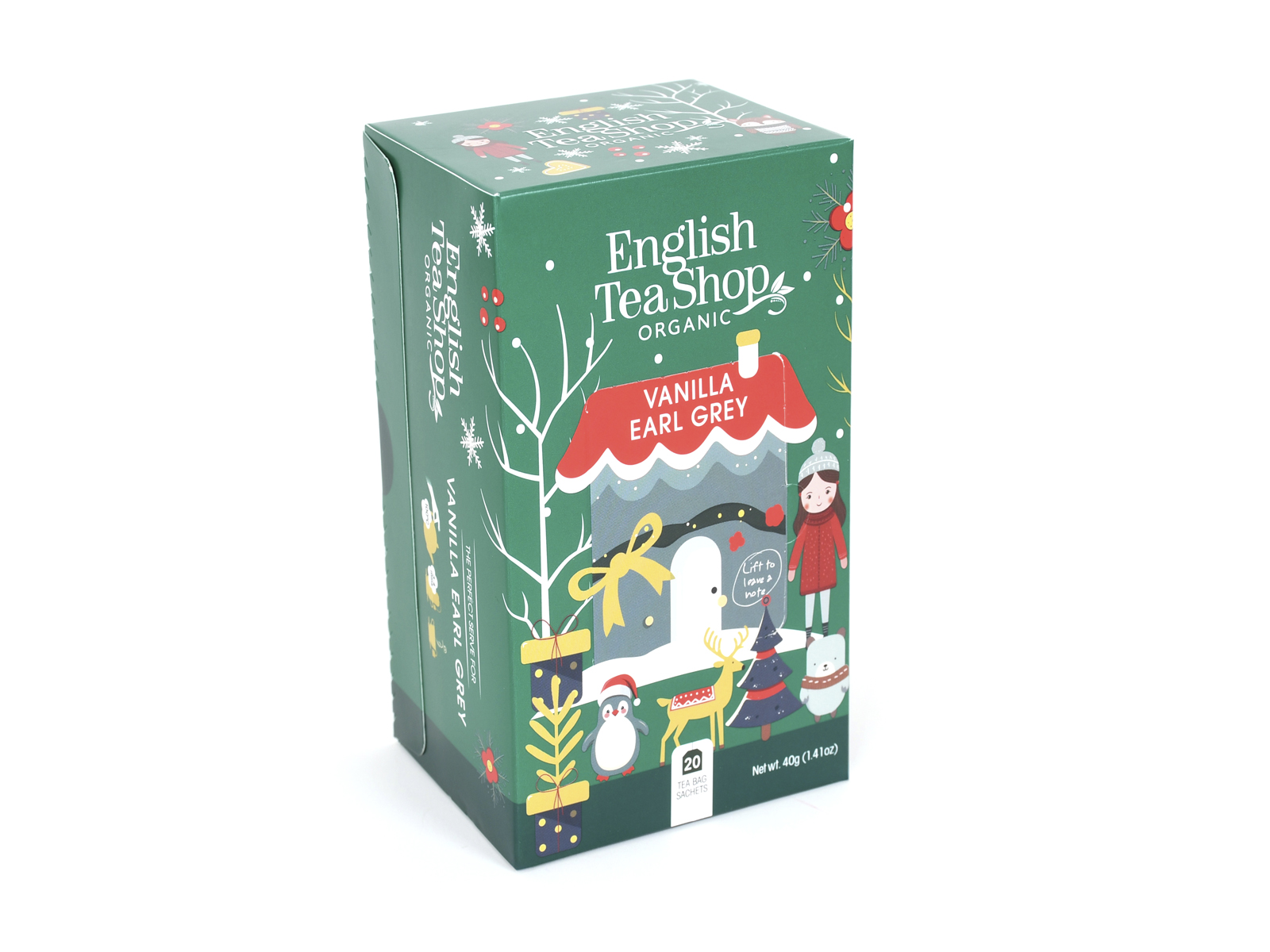 BIO ETS TEA EARL GREY HOLIDAY VANÍLIÁS FILTERES 20DB