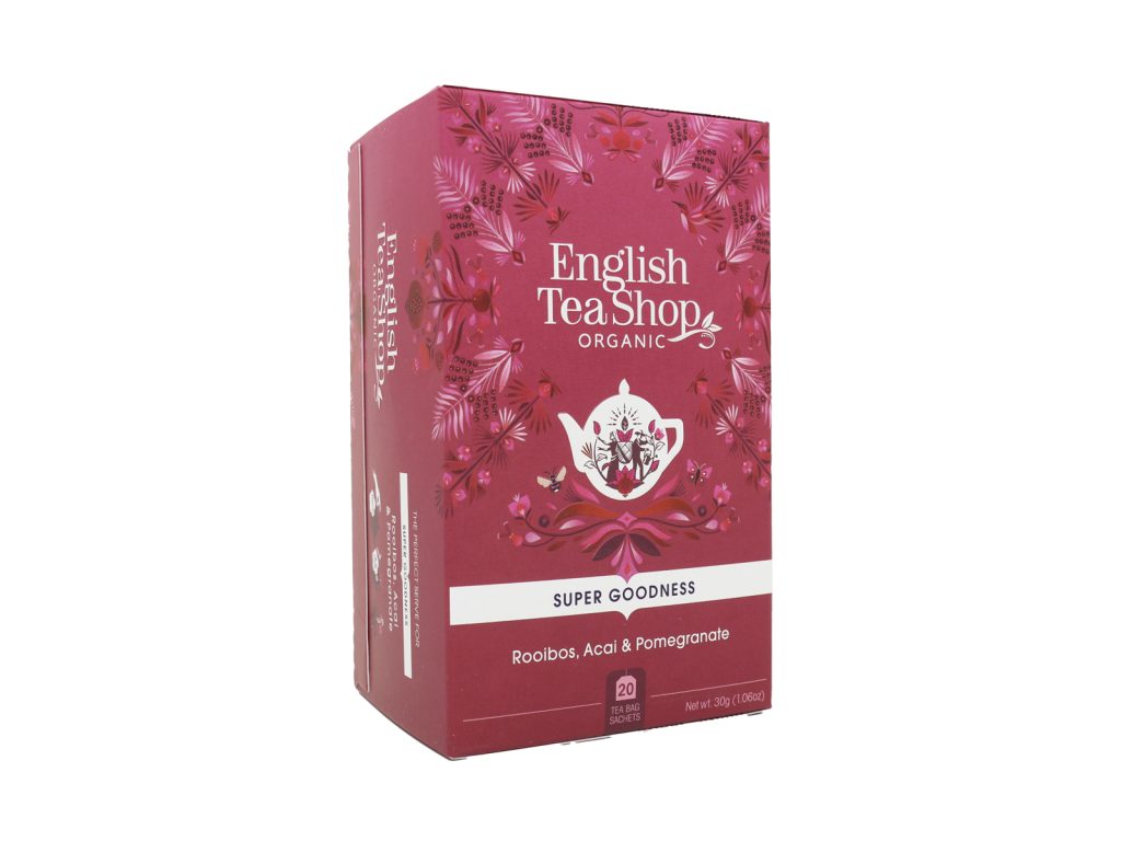 BIO ETS TEA ROOIBOS ACAI BOGYÓVAL ÉS GRÁNÁTALMÁVAL FILTERES 20DB