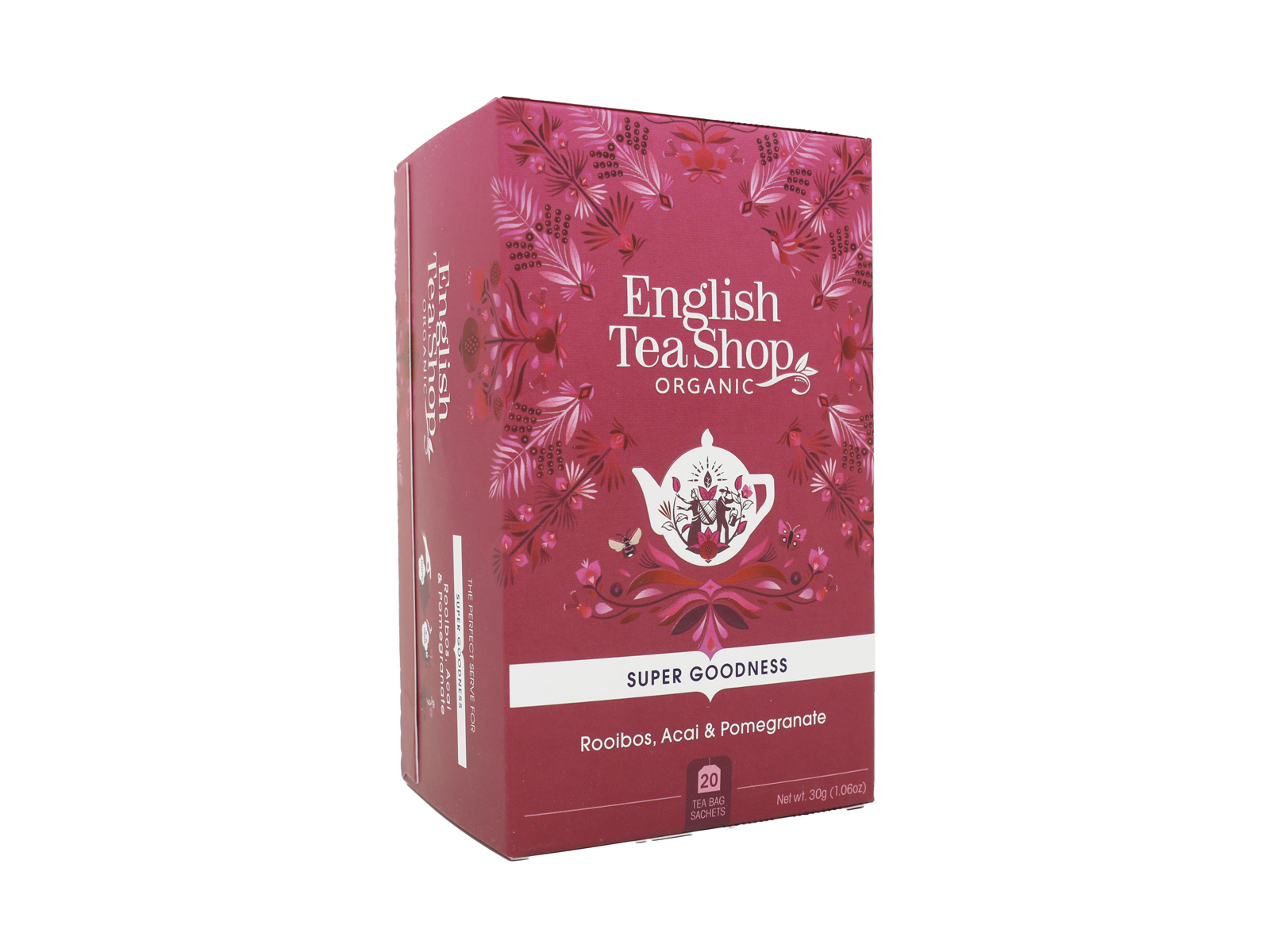 BIO ETS TEA ROOIBOS ACAI BOGYÓVAL ÉS GRÁNÁTALMÁVAL FILTERES 20DB