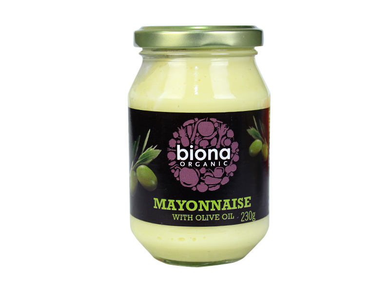 BIO GLUTÉNMENTES BIONA MAJONÉZ OLÍVÁS 230G