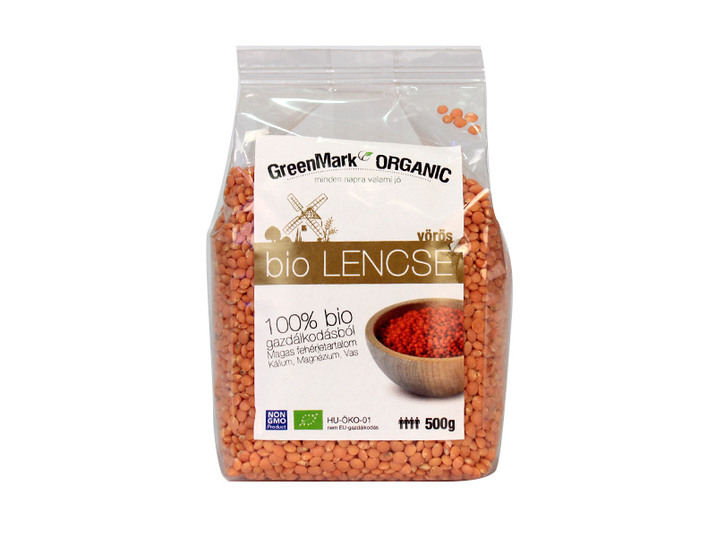 BIO GREENMARK LENCSE VÖRÖS 500G