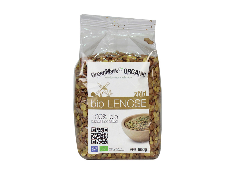 BIO GREENMARK LENCSE ZÖLD 500G