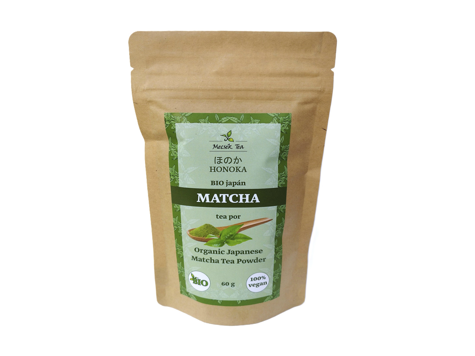 BIO MECSEK TEA HONOKA MATCHA TEA POR 60G