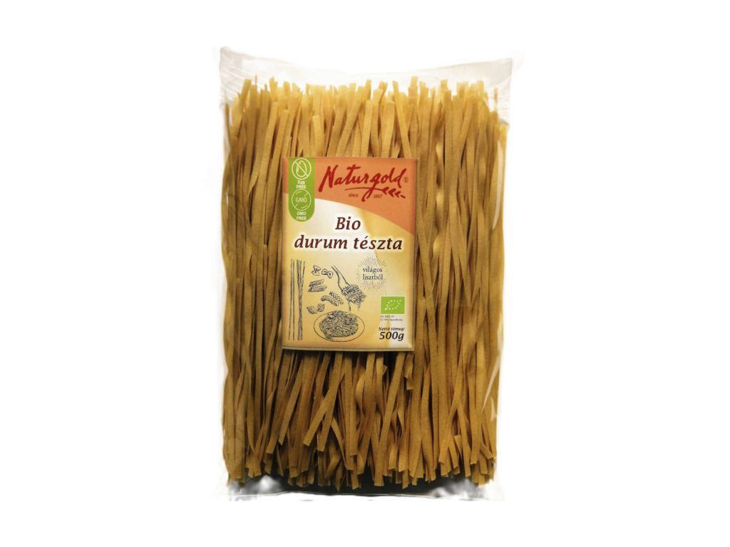 BIO NATURGOLD DURUMTÉSZTA SZÉLESMETÉLT 500G