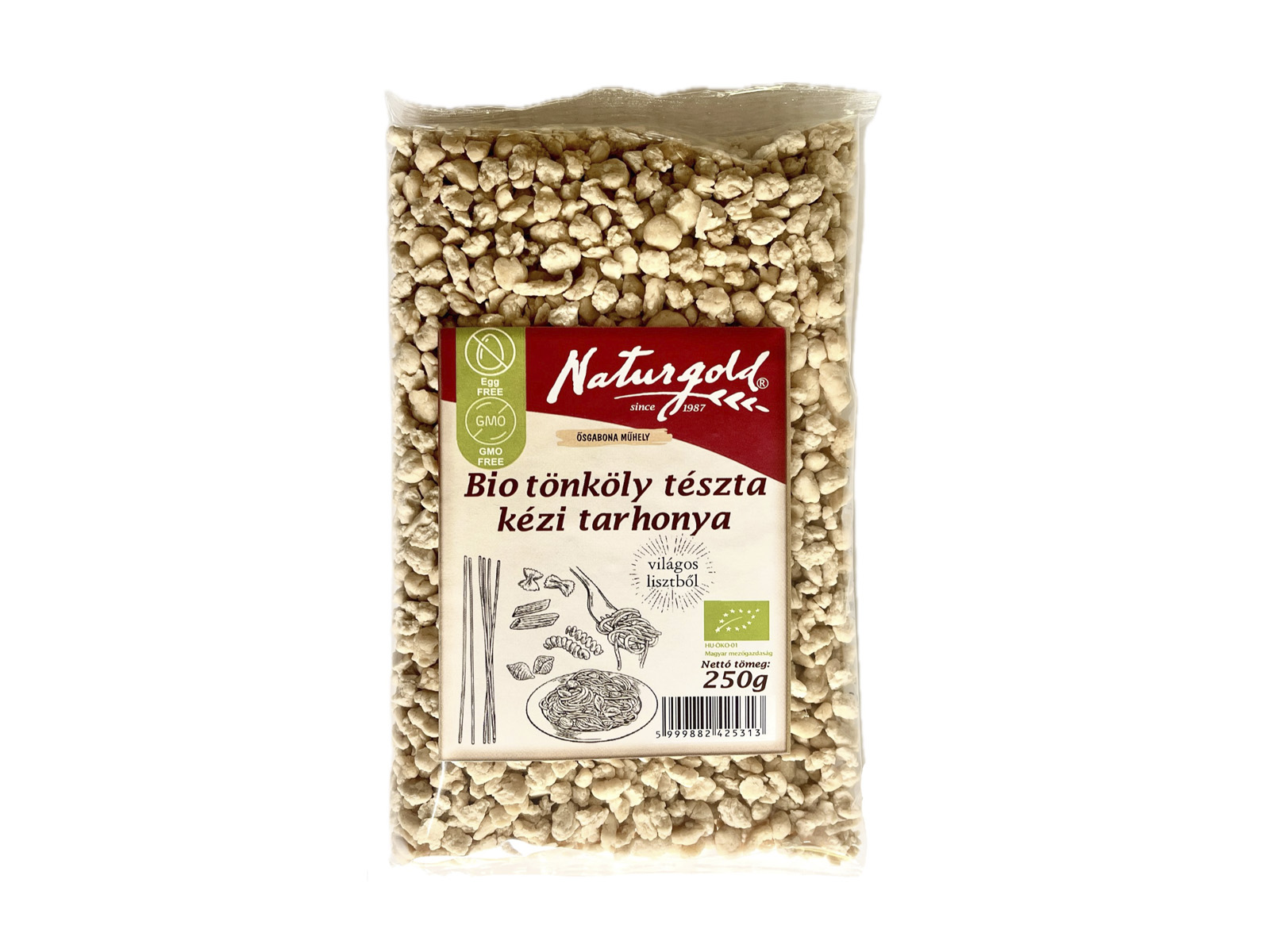 BIO NATURGOLD TÖNKÖLY FEHÉR TÉSZTA RESZELT 250G