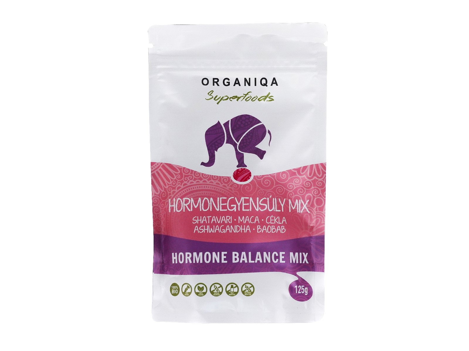 BIO ORGANIQA HORMONEGYENSÚLY MIX POR 125G