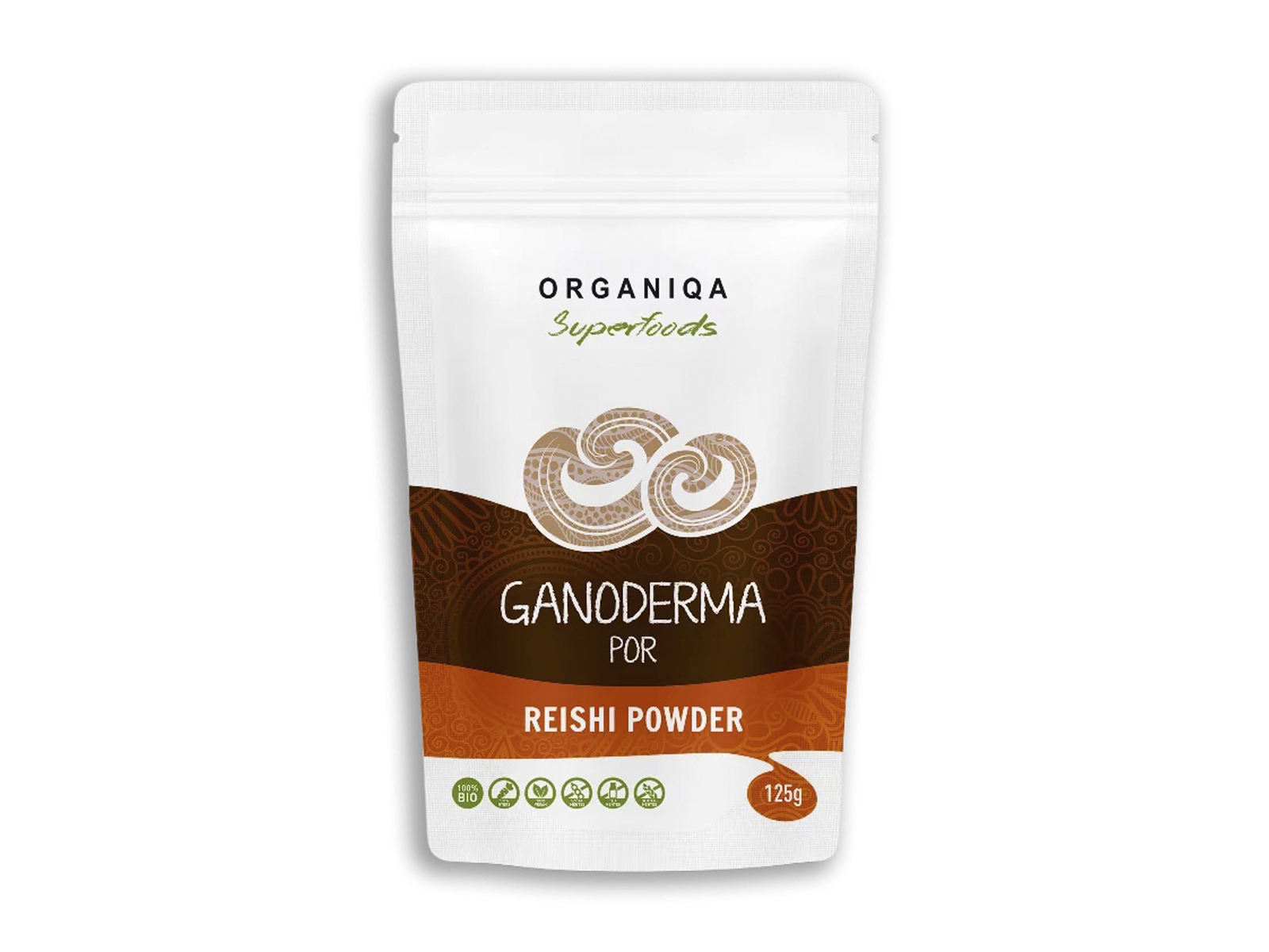 BIO ORGANIQA REISHI GANODERMA POWDER 125G