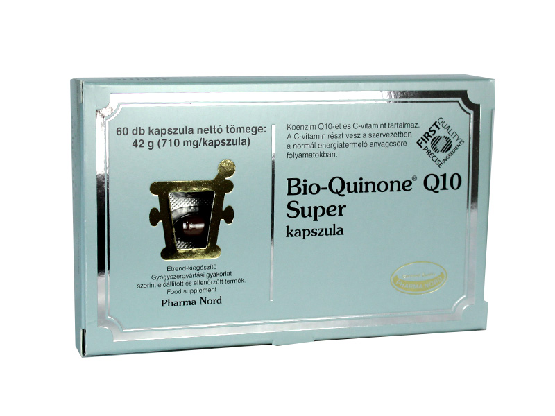 PHARMA NORD QUINONE Q10 30MG SUPER KAPSZULA 60DB