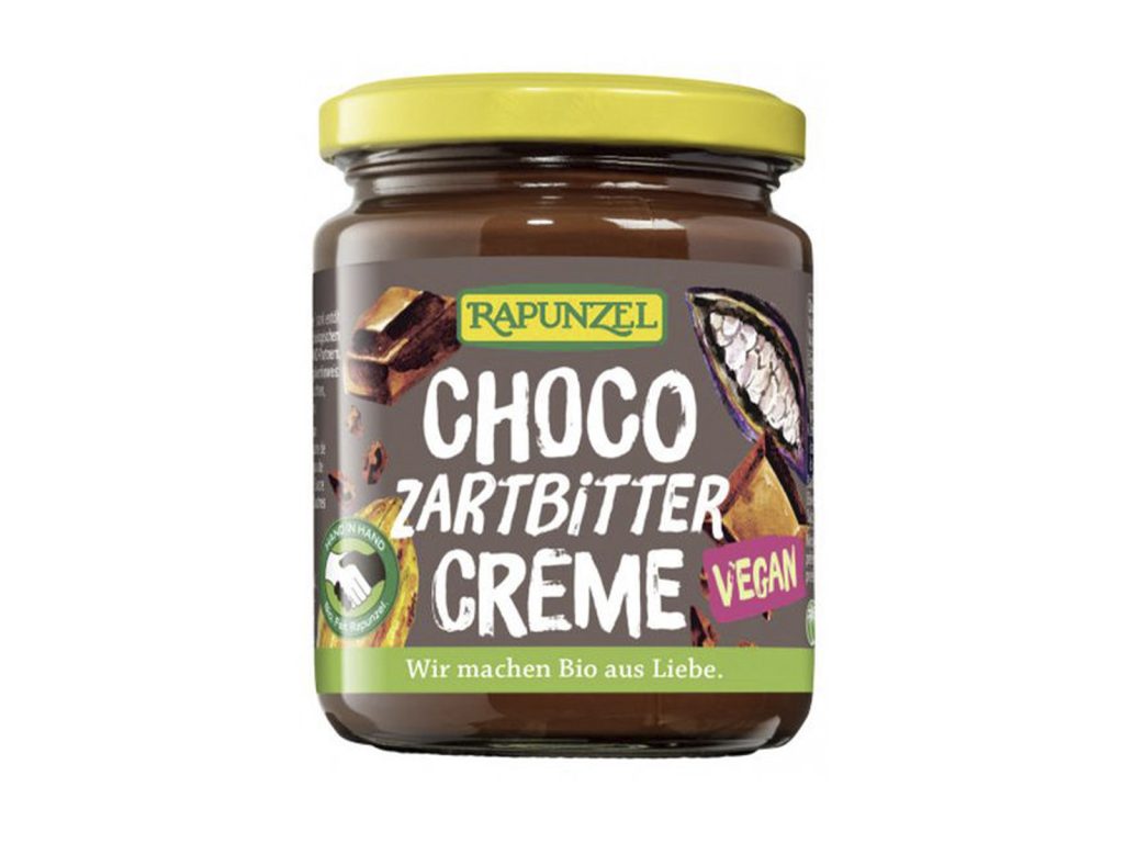 BIO RAPUNZEL CSOKOLÁDÉKRÉM 250G