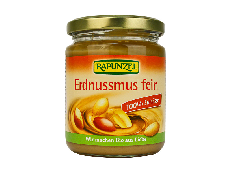 BIO RAPUNZEL NATÚR FÖLDIMOGYORÓKRÉM 250G