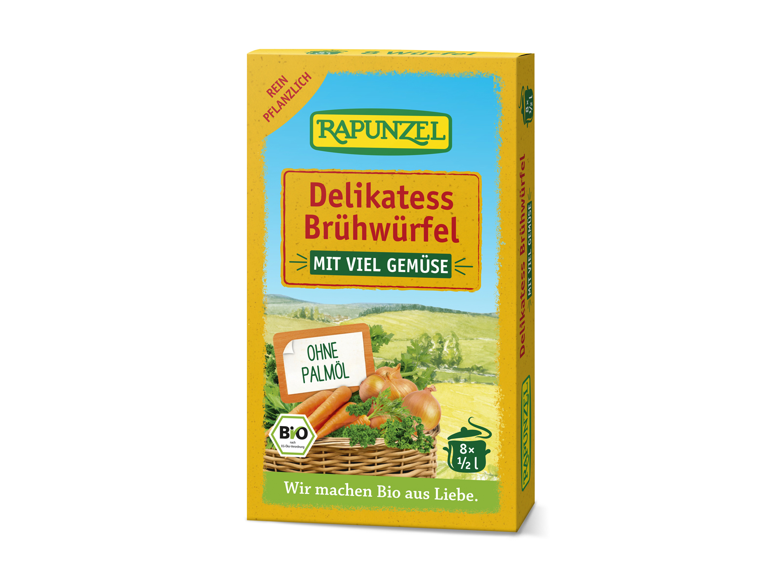 BIO RAPUNZEL ZÖLDSÉGLEVESKOCKA DELIKÁT 80G