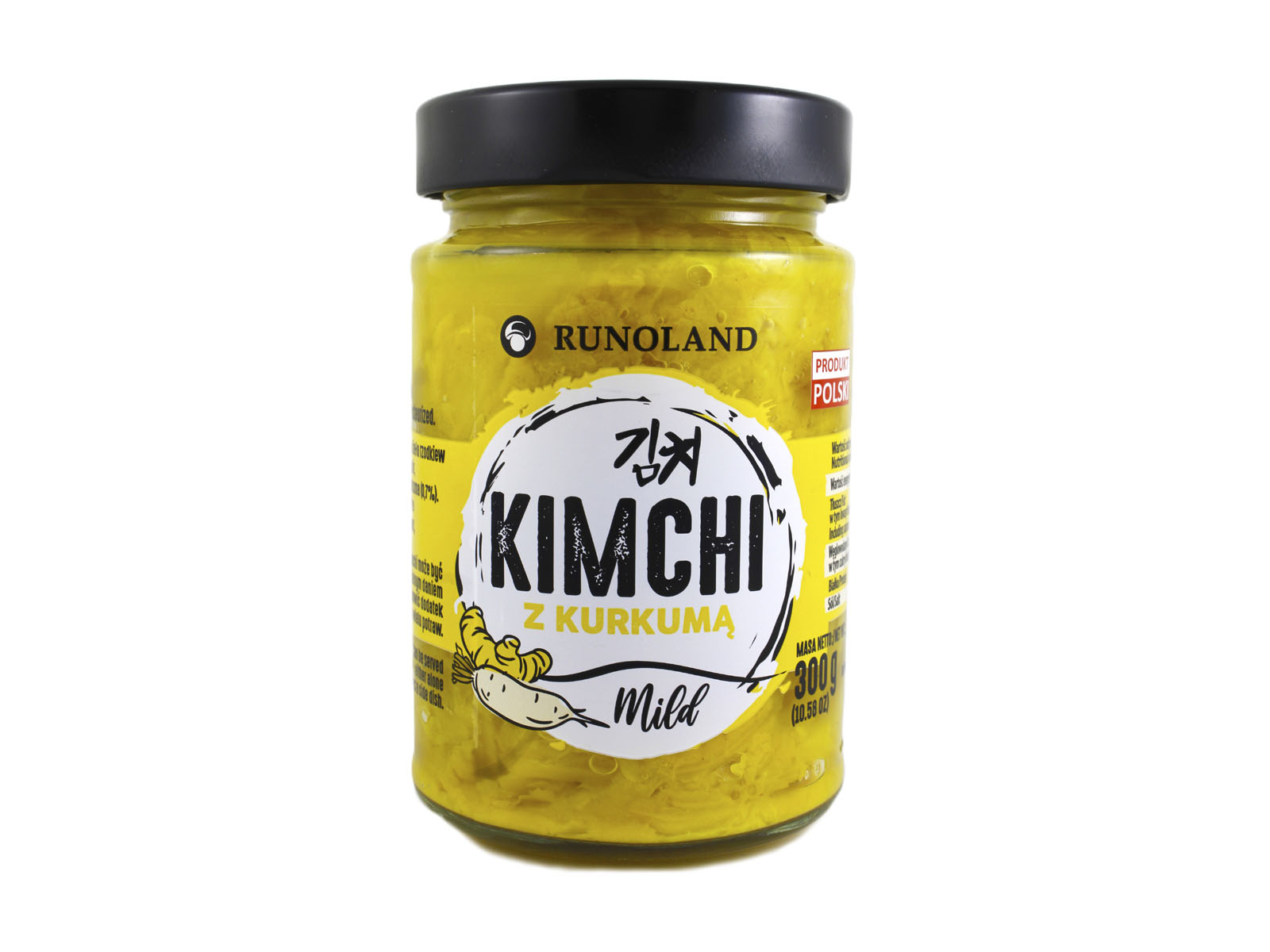 RUNOLAND KIMCHI KURKUMÁVAL NEM CSÍPŐS 300G