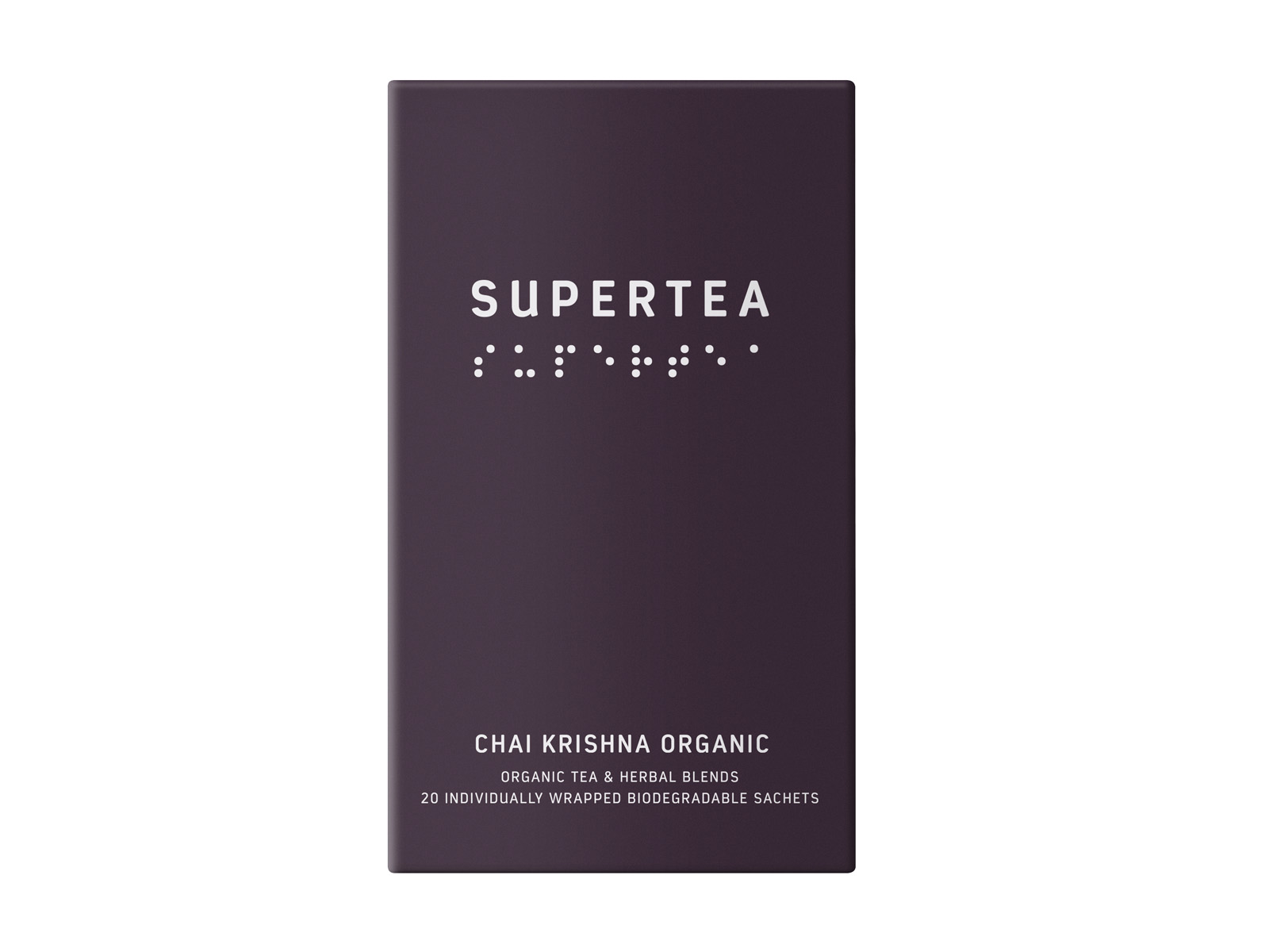 BIO SUPERTEA CHAI KRISHNA TEA FILTERES 20DB
