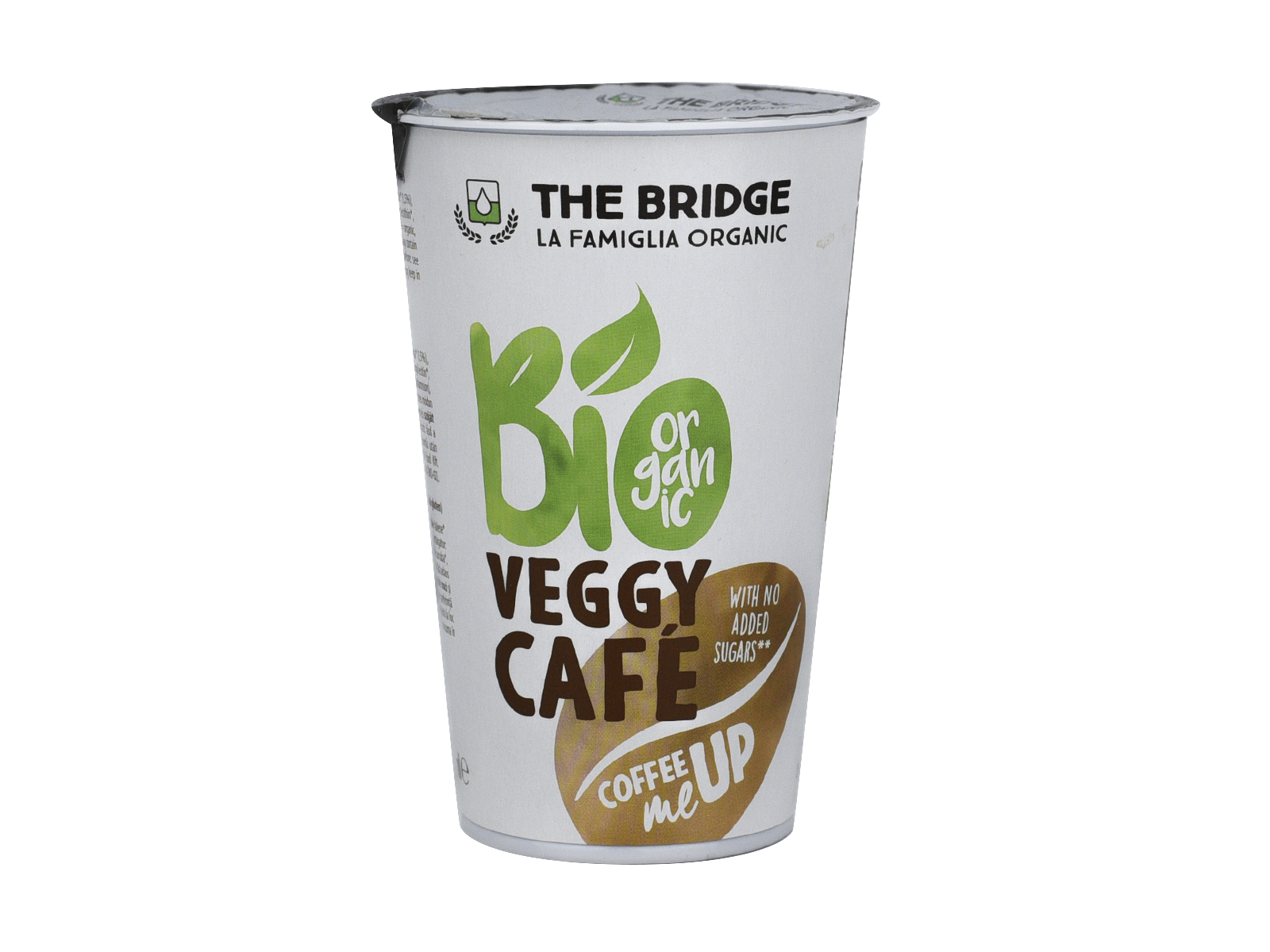 BIO THE BRIDGE VEGGY CAFE MANDULÁS ÉS KÁVÉS RIZSITAL 220ML