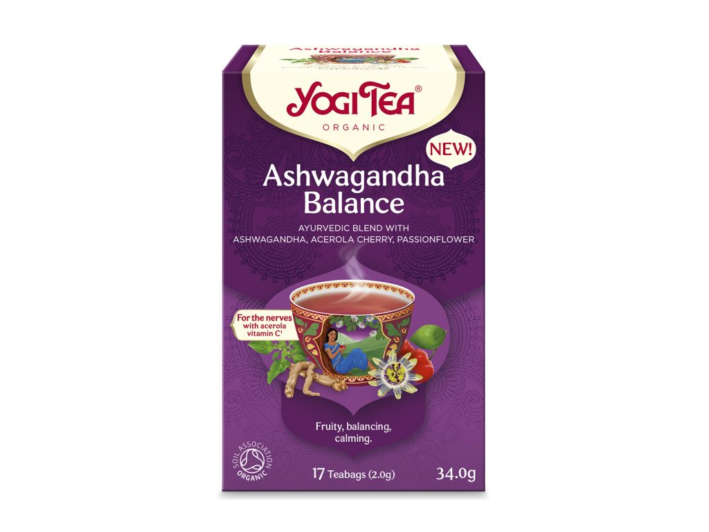 BIO YOGI TEA ASHWAGANDHA EGYENSÚLY AJURVÉDIKUS FILTERES 17DB