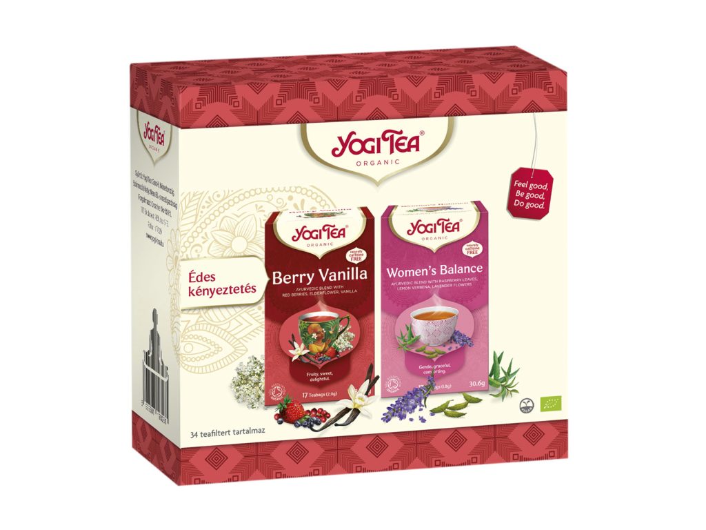BIO YOGI TEA ÉDES KÉNYEZTETÉS SZETT 34DB