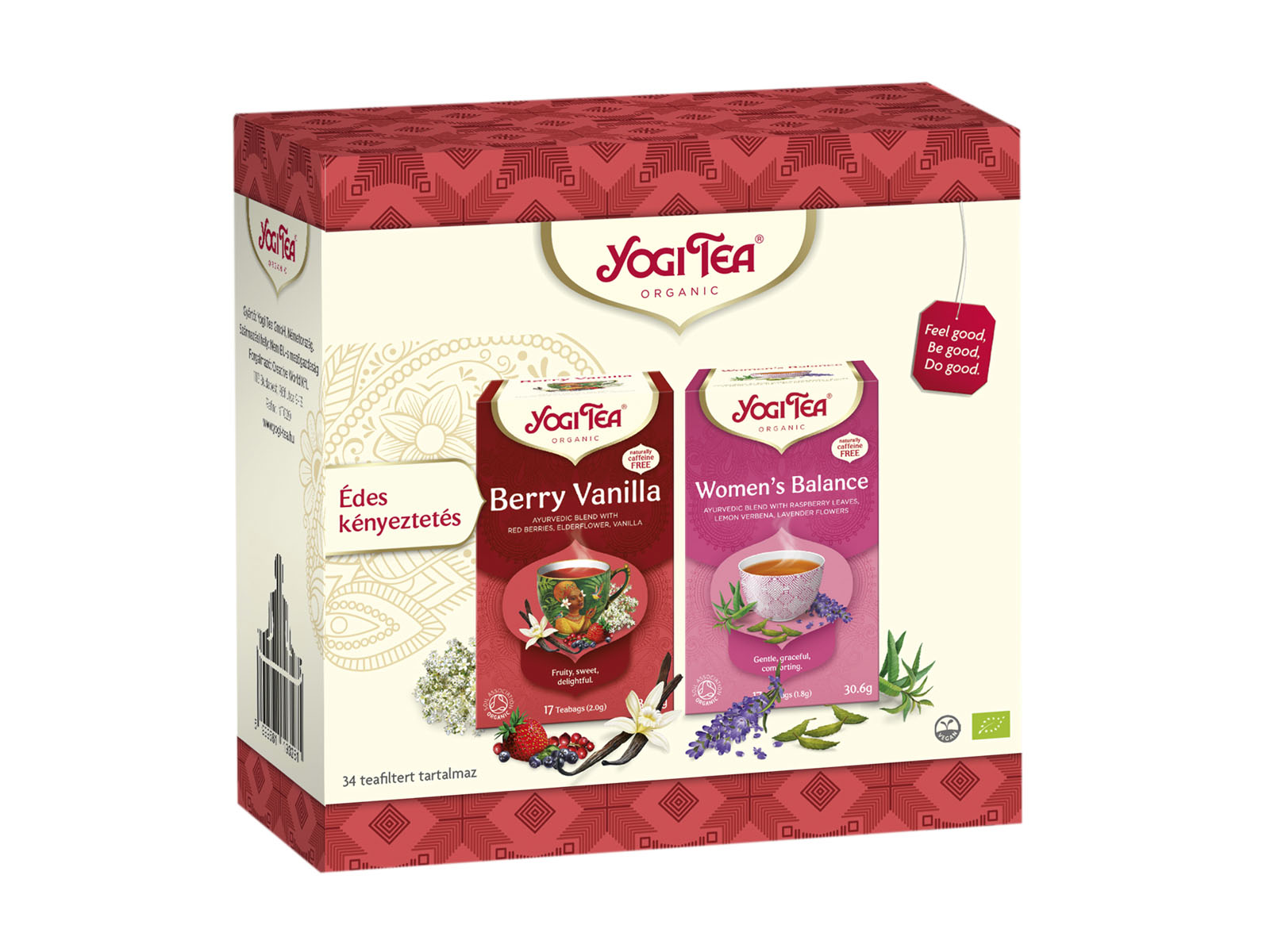 BIO YOGI TEA ÉDES KÉNYEZTETÉS SZETT 34DB