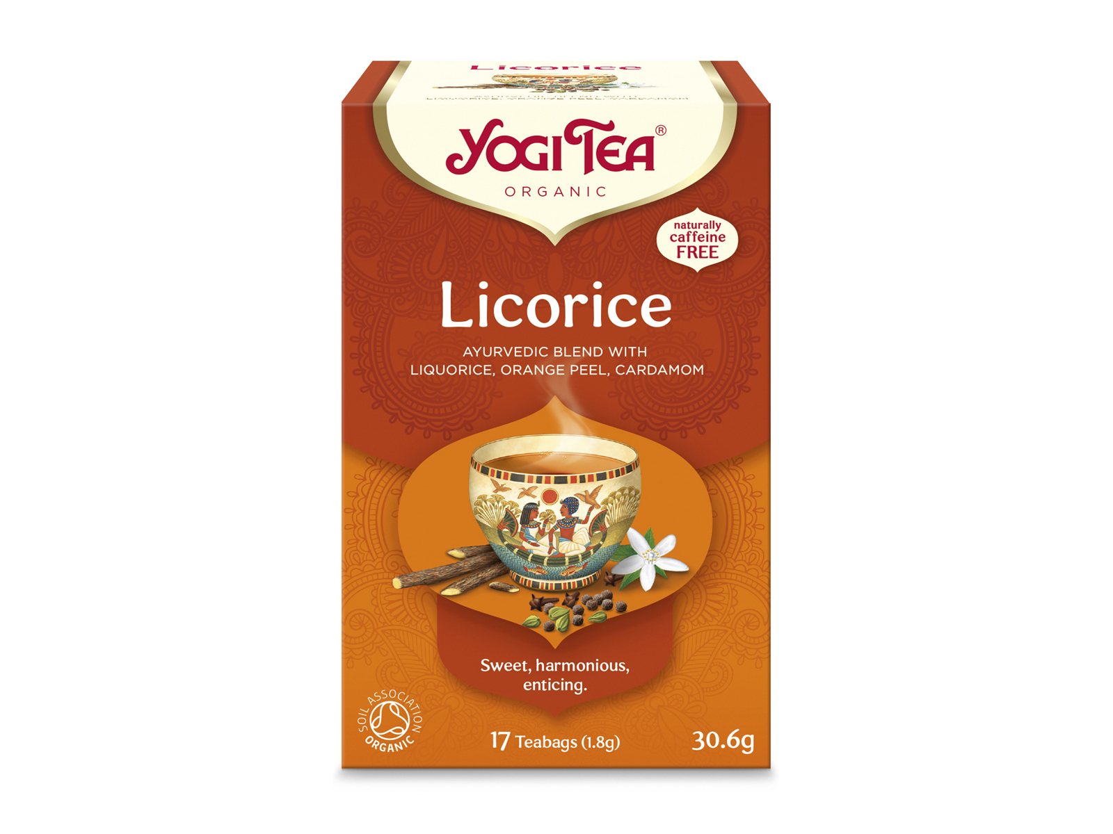 BIO YOGI TEA ÉDESGYÖKÉR 17DB