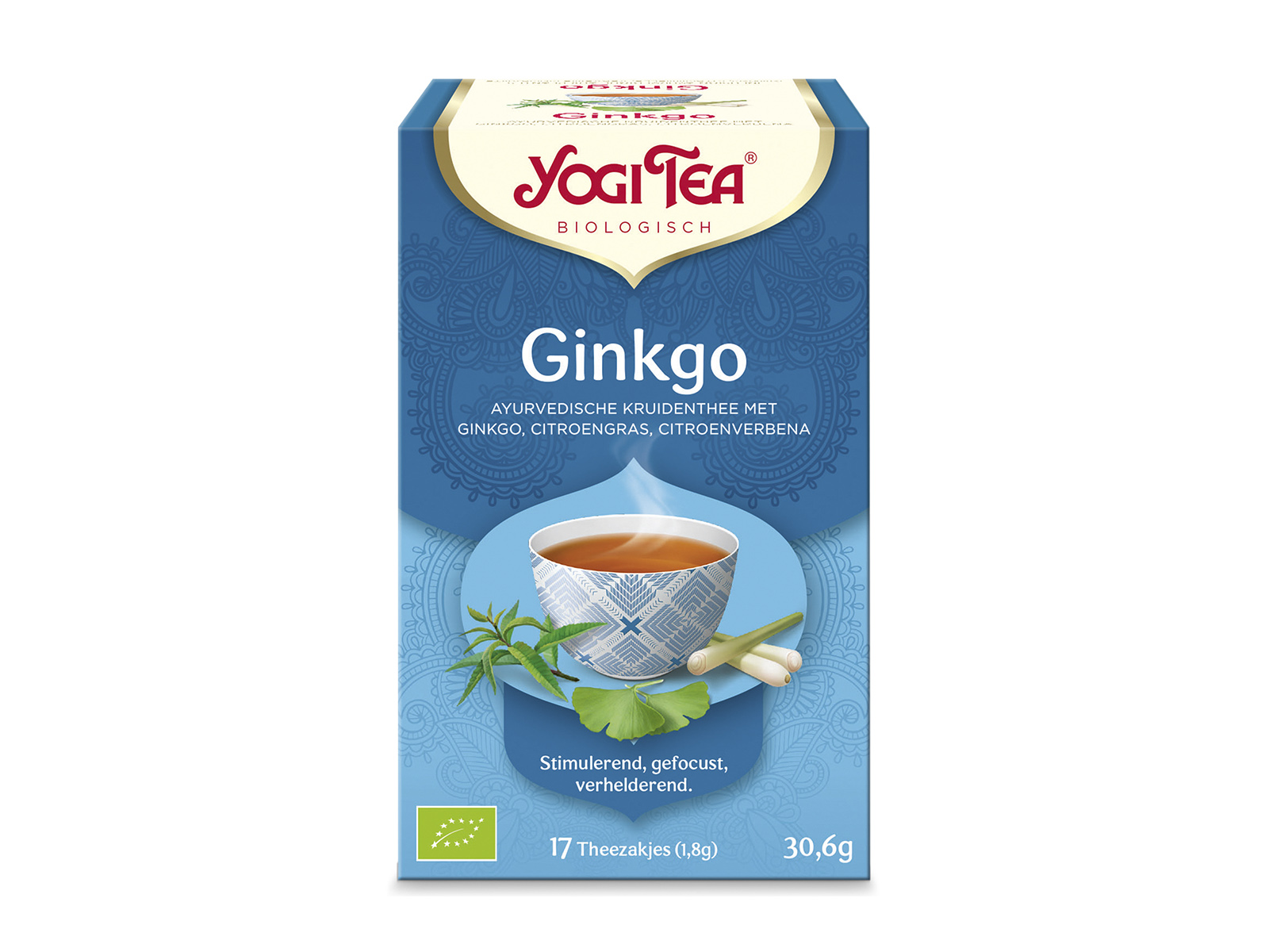 BIO YOGI TEA GINKGO AJURVÉDIKUS FILTERES 17DB