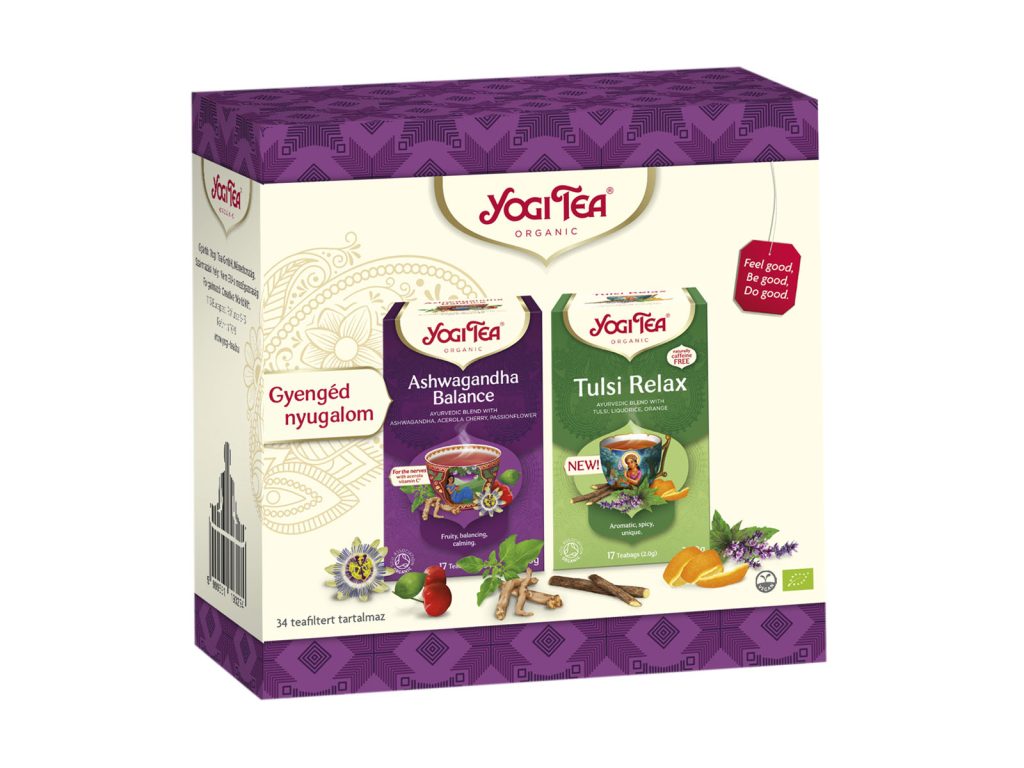 BIO YOGI TEA GYENGÉD NYUGALOM SZETT 34DB