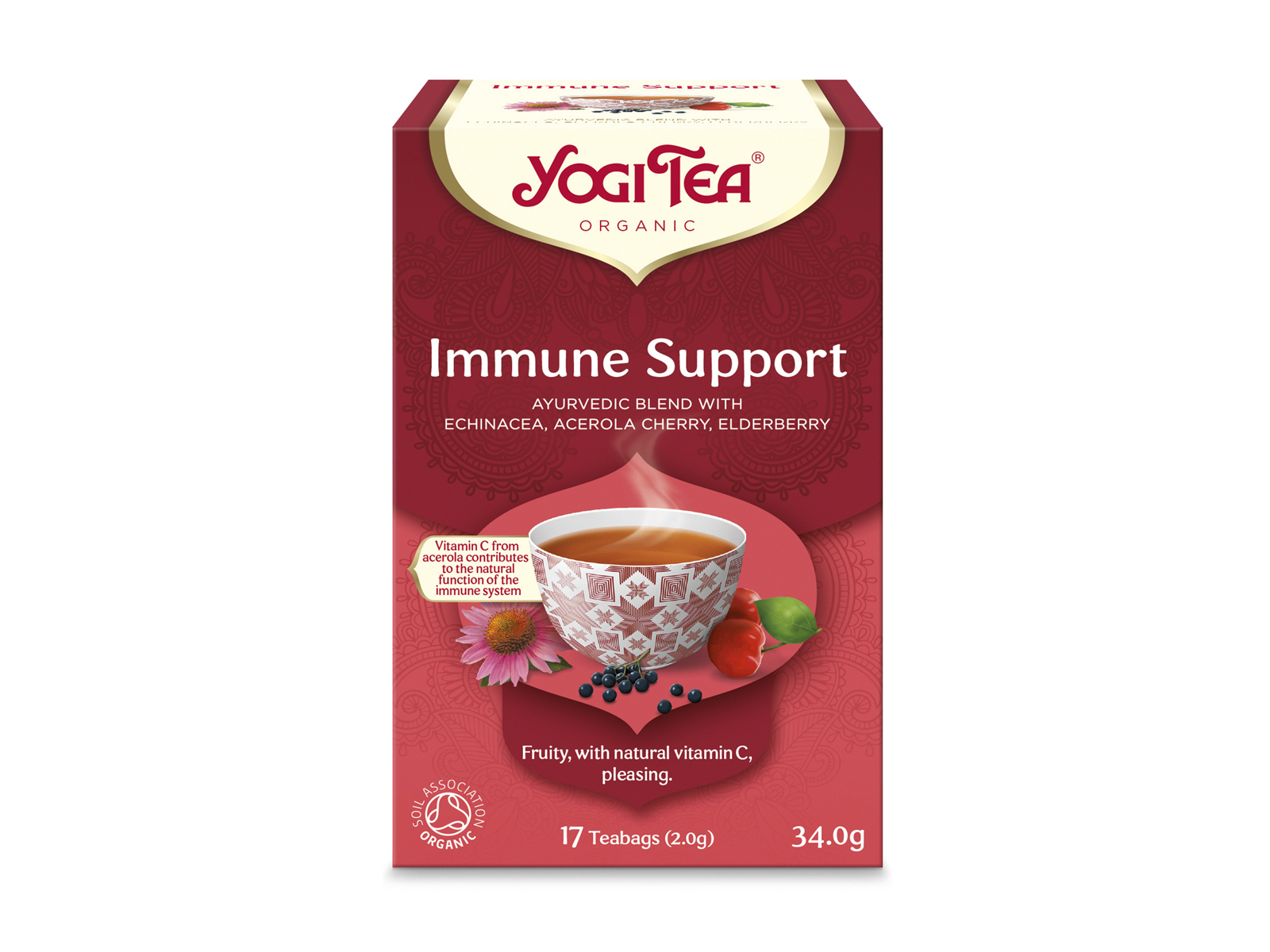 BIO YOGI TEA IMMUNERŐSÍTŐ 17DB