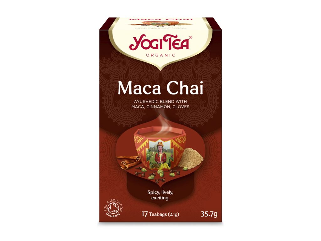 BIO YOGI TEA MACA CHAI 17DB
