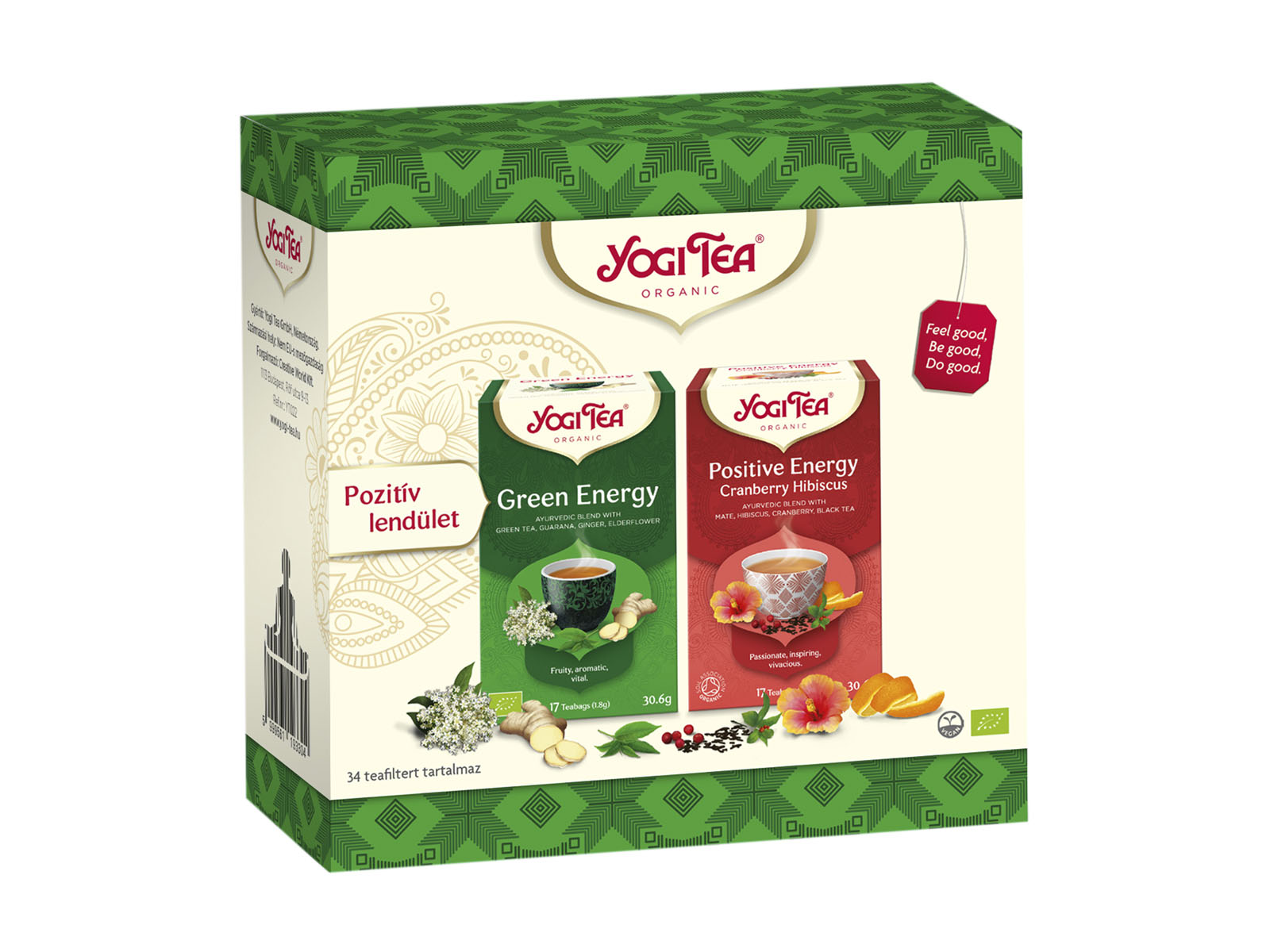 BIO YOGI TEA POZITÍV LENDÜLET SZETT 34DB