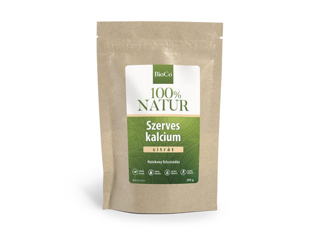 BIOCO 100% NATUR SZERVES KALCIUM CITRÁT POR 200G