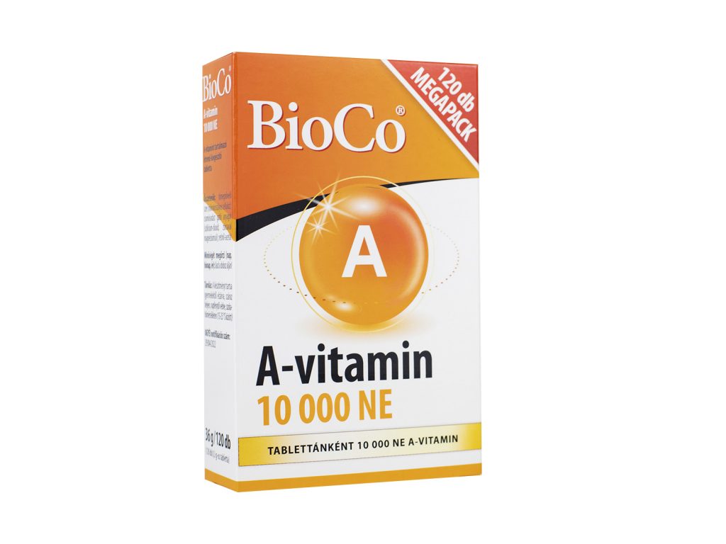 BIOCO A-VITAMIN 10 000 NE 120DB