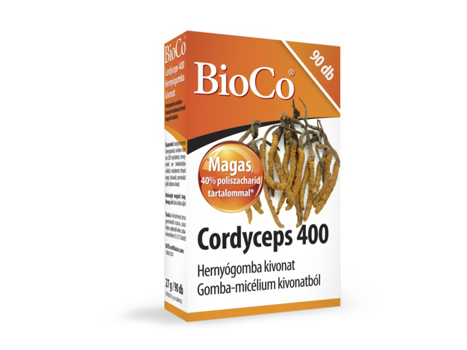 BIOCO CORDYCEPS 400 HERNYÓGOMBA KIVONAT 90DB