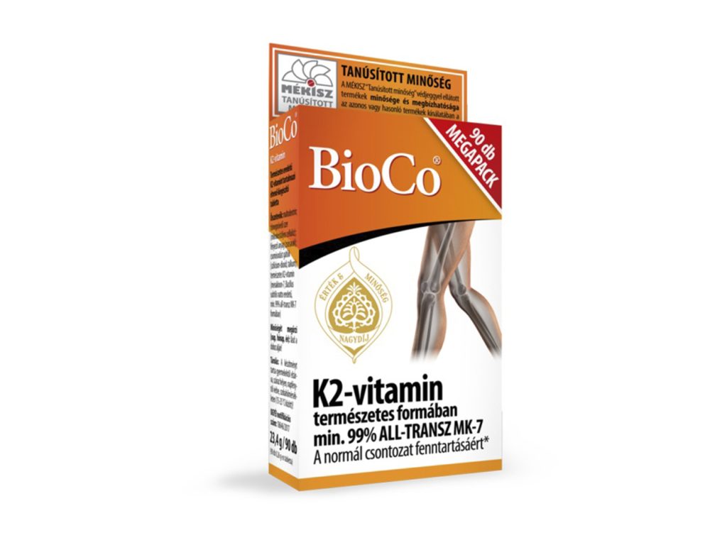 BIOCO K2 VITAMIN TABLETTA 90DB