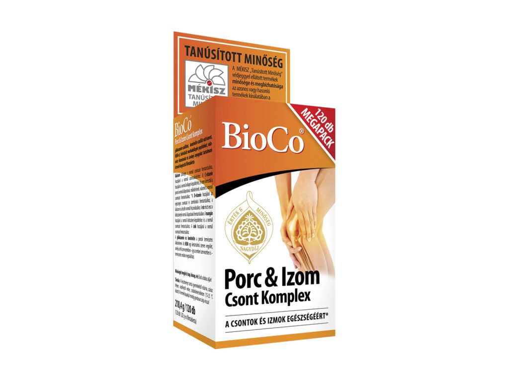 BIOCO PORC-IZOM CSONT KOMPLEX FILMTABLETTA MEGAPACK 120DB