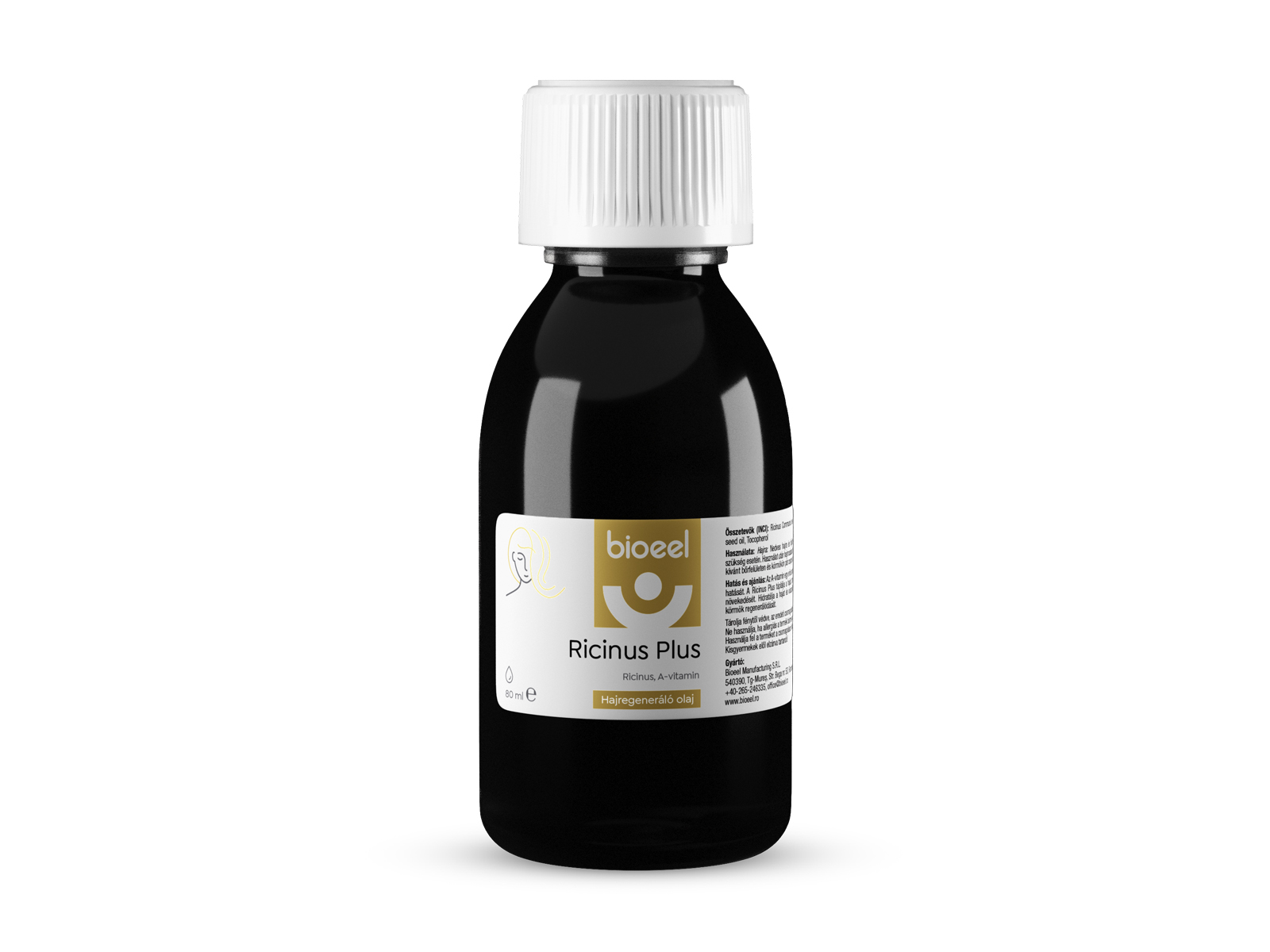 BIOEEL RICINUS PLUS RICINUSOLAJ A-VITAMINNAL 80G