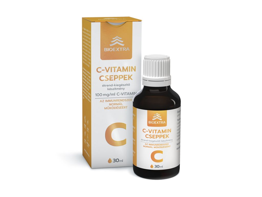 BIOEXTRA C-VITAMIN ÉTREND-KIEGÉSZÍTŐ CSEPPEK 30ML
