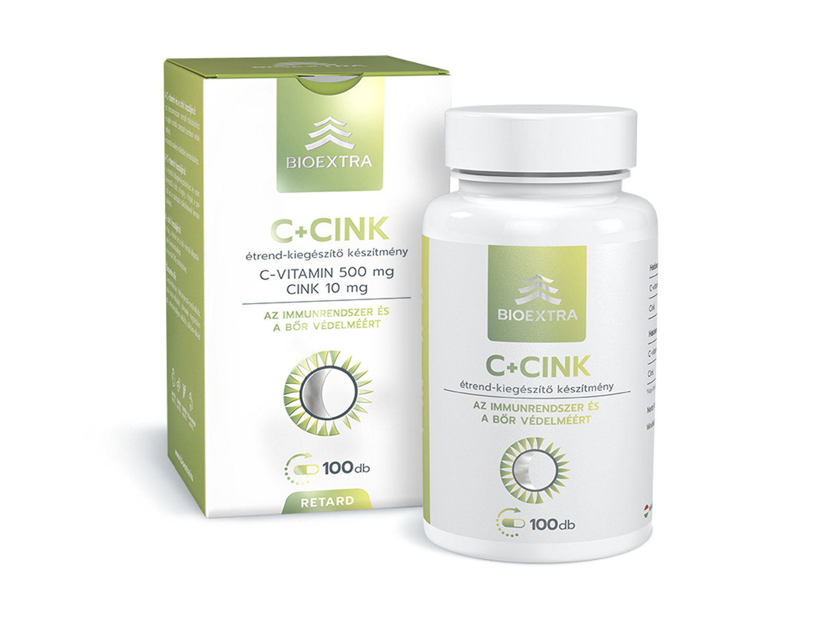 BIOEXTRA C+CINK RETARD KAPSZULA 100DB