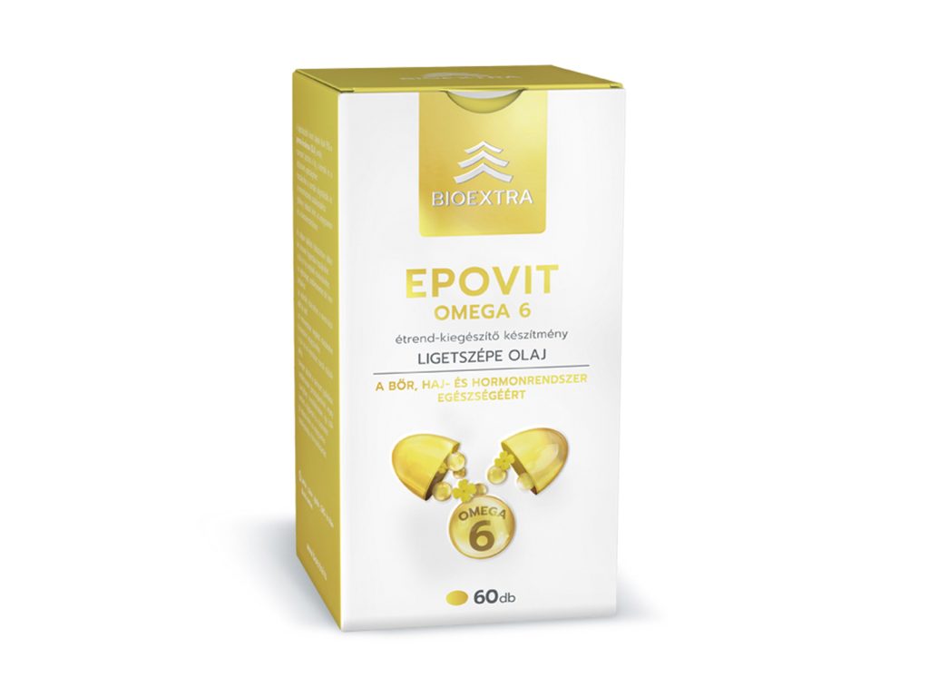 BIOEXTRA EPOVIT OMEGA 6 LIGETSZÉPE OLAJ TARTALMÚ KAPSZULA 60DB