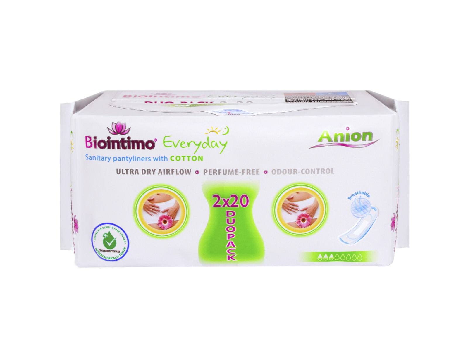 BIOINTIMO DUO-PACK EVERYDAY INTIM BETÉT 2X20DB