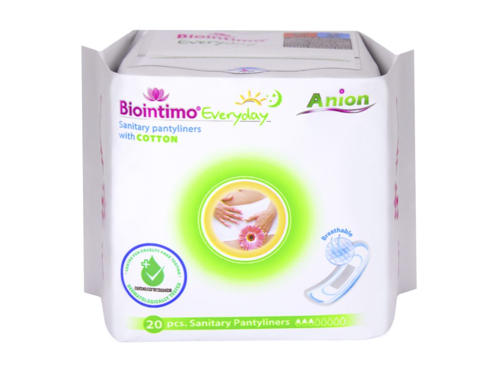 BIOINTIMO EVERYDAY ANION TISZTASÁGI BETÉT 20DB
