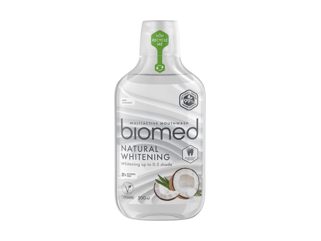 BIOMED NATURAL WHITENING SZÁJVÍZ 500ML