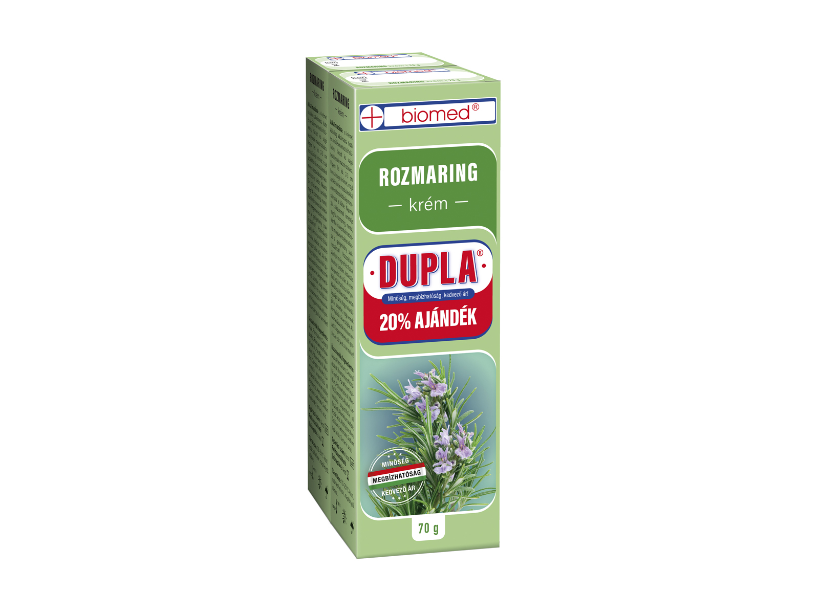 BIOMED ROZMARING KRÉM DUPLA 140G