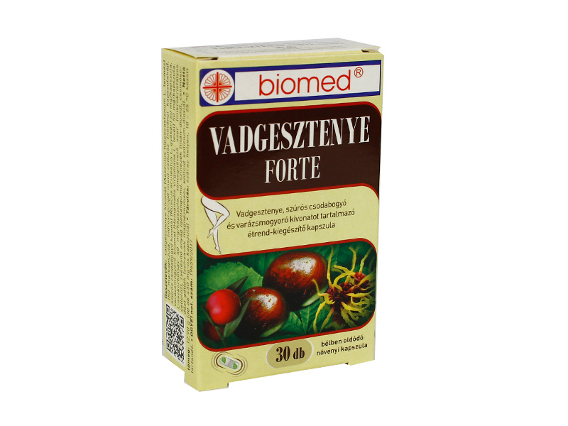 BIOMED VADGESZTENYE FORTE KAPSZULA 30DB