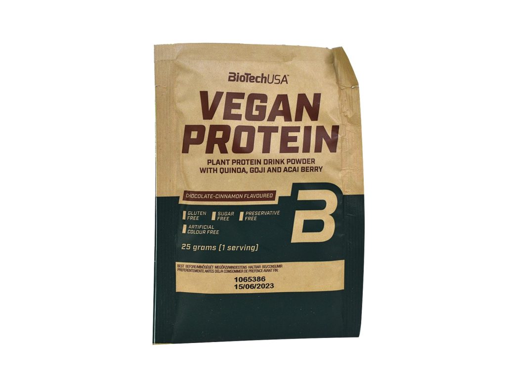 BIOTECHUSA VEGAN PROTEIN CSOKI-FAHÉJ ÍZŰ 25G