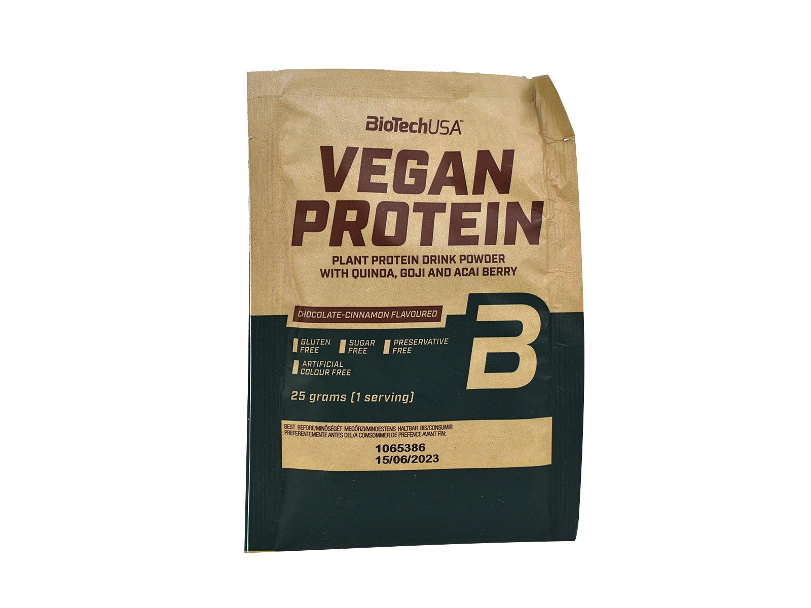 BIOTECHUSA VEGAN PROTEIN CSOKI-FAHÉJ ÍZŰ 25G
