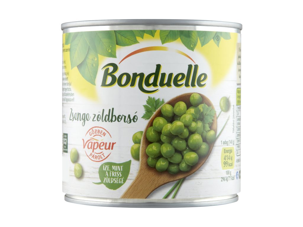 BONDUELLE VAPEUR-GŐZBEN PÁROLT ZÖLDBORSÓ 320G