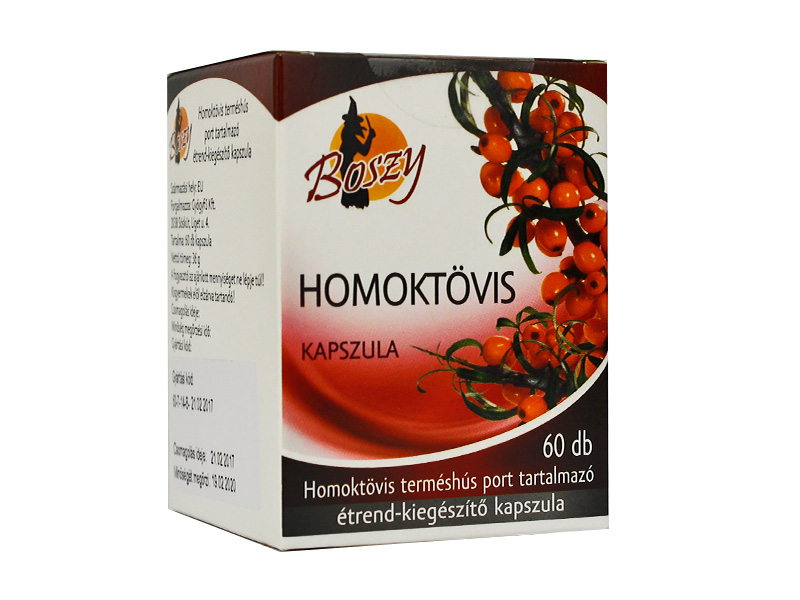 BOSZY HOMOKTÖVIS KAPSZULA 60DB