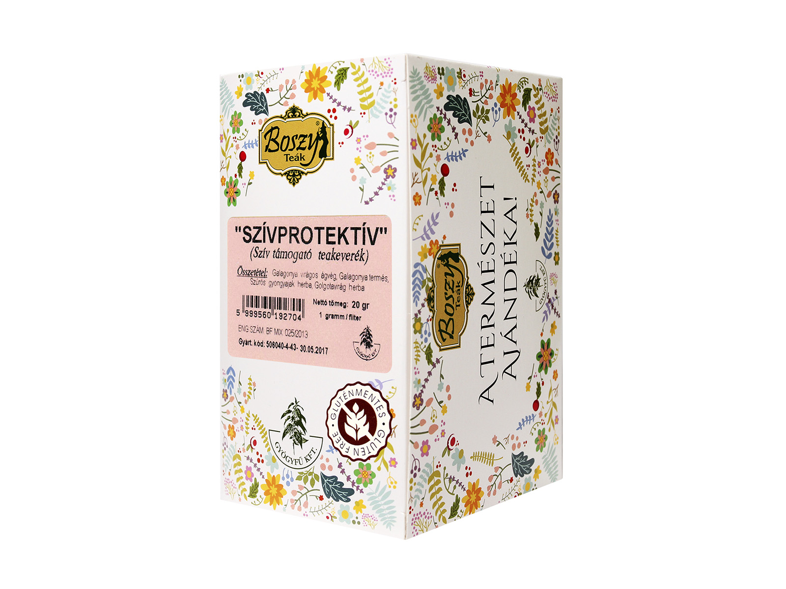 BOSZY TEAKEVERÉK SZÍVPROTEKTÍV FILTERES 20DB